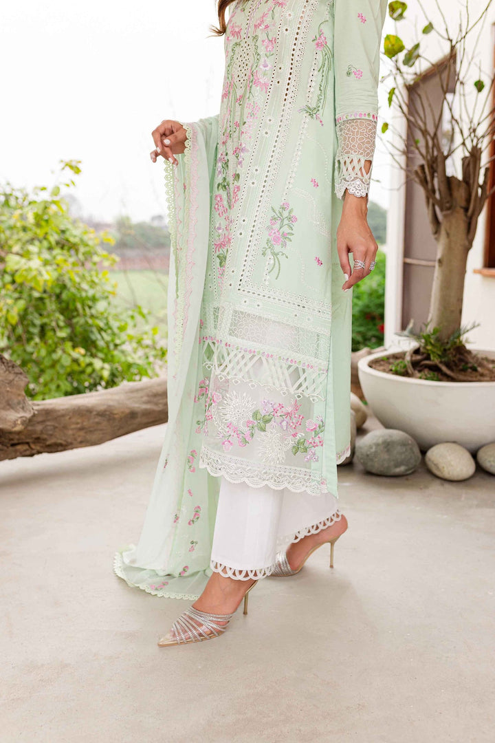 Sable Vogue | Shiree Lawn 24 | Mint Garden - Hoorain Designer Wear - Pakistani Ladies Branded Stitched Clothes in United Kingdom, United states, CA and Australia