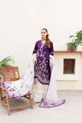 Sable Vogue | Shiree Lawn 24 | Plum Orchid - Pakistani Clothes for women, in United Kingdom and United States