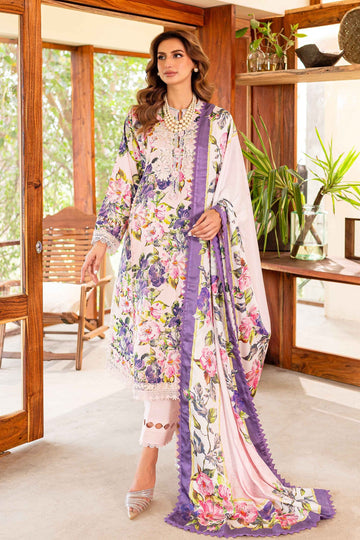 Sable Vogue | Shiree Lawn 24 | Pink Gardenia - Pakistani Clothes for women, in United Kingdom and United States