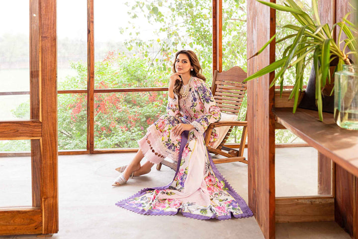 Sable Vogue | Shiree Lawn 24 | Pink Gardenia - Hoorain Designer Wear - Pakistani Ladies Branded Stitched Clothes in United Kingdom, United states, CA and Australia