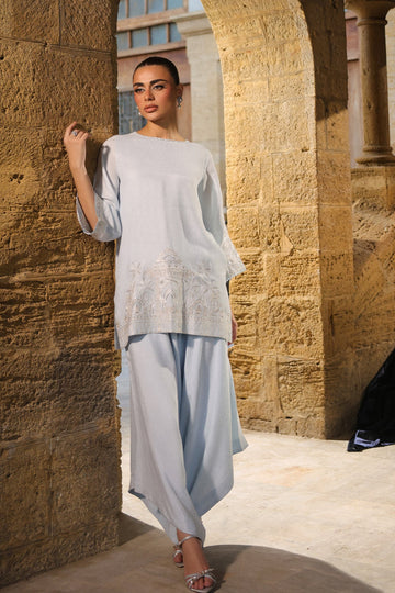 Sahar | Luxury Pret 25 | Misty Blue