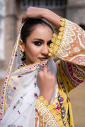 Ittehad | Hussan e Jahan Lawn | ORGANZA DUPATTA X02 - Pakistani Clothes for women, in United Kingdom and United States