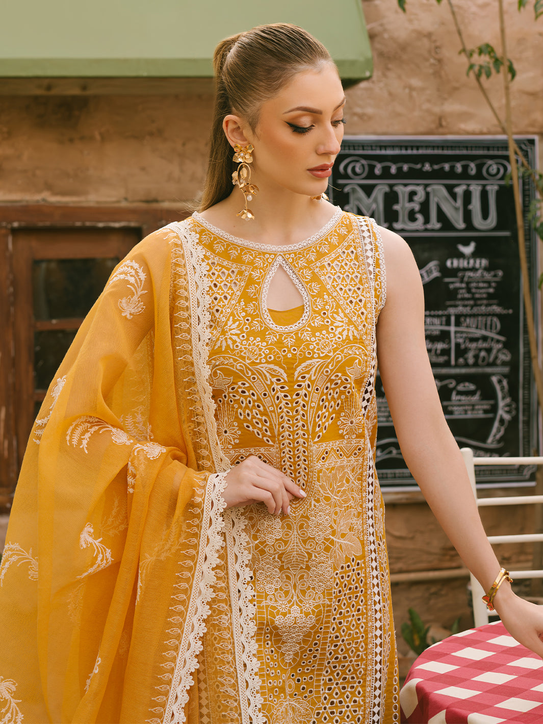 Mahnur | Mahrukh Eid Edit 24 | SUNFLOWER - Pakistani Clothes for women, in United Kingdom and United States