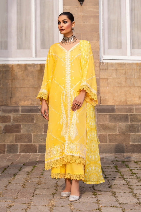 Ittehad | Hussan e Jahan Lawn | CHIFFON DUPATTA X02 - Pakistani Clothes for women, in United Kingdom and United States