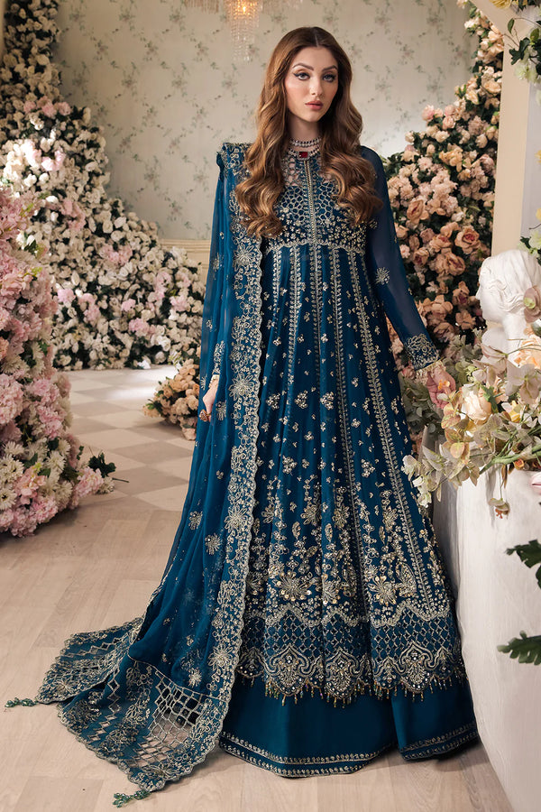 Saad Shaikh | Panache Luxury Chiffon 24 | Yumna - Hoorain Designer Wear - Pakistani Ladies Branded Stitched Clothes in United Kingdom, United states, CA and Australia