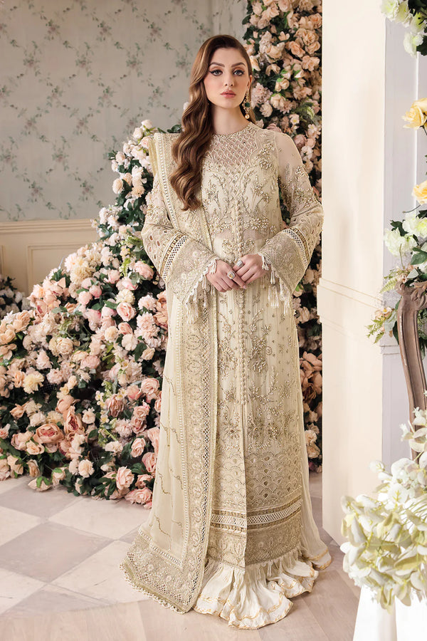 Saad Shaikh | Panache Luxury Chiffon 24 | Noor e Jaan - Hoorain Designer Wear - Pakistani Ladies Branded Stitched Clothes in United Kingdom, United states, CA and Australia