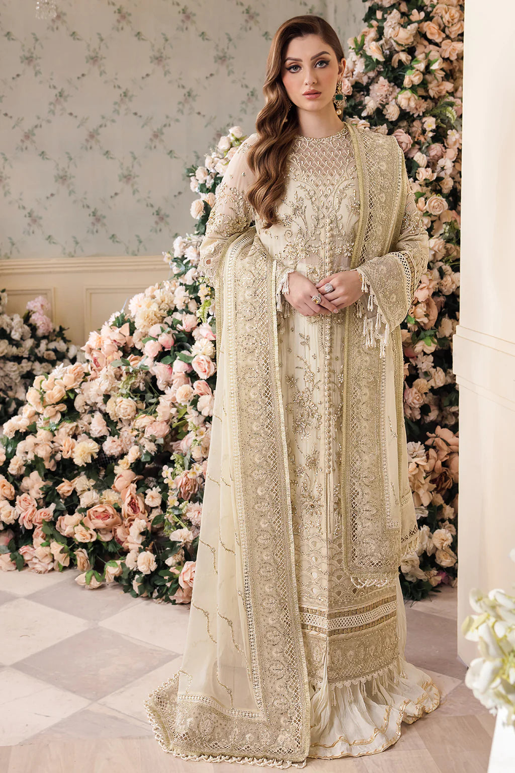 Saad Shaikh | Panache Luxury Chiffon 24 | Noor e Jaan - Pakistani Clothes for women, in United Kingdom and United States