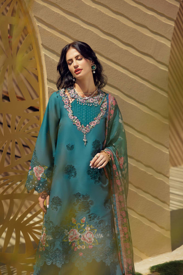 Noor by Saadia Asad | Eid Laserkari Lawn 24 | D4 - Pakistani Clothes for women, in United Kingdom and United States