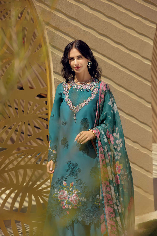 Noor by Saadia Asad | Eid Laserkari Lawn 24 | D4 - Pakistani Clothes for women, in United Kingdom and United States