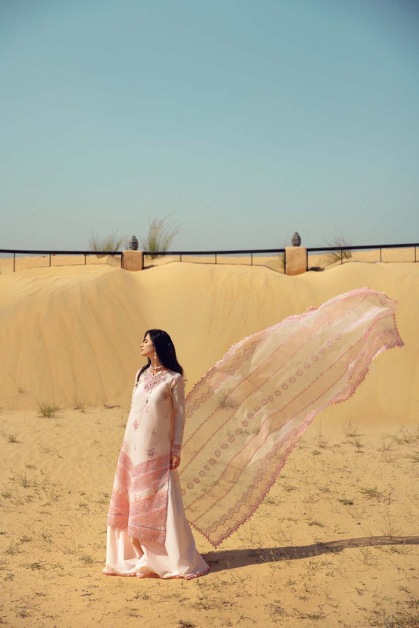 Noor by Saadia Asad | Eid Laserkari Lawn 24 | D5 - Hoorain Designer Wear - Pakistani Ladies Branded Stitched Clothes in United Kingdom, United states, CA and Australia