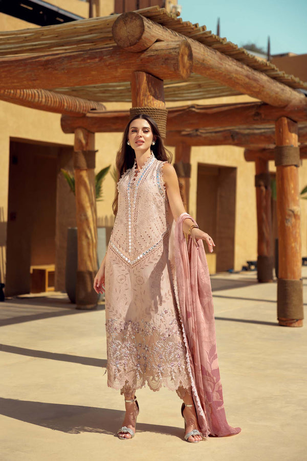 Noor by Saadia Asad | Eid Laserkari Lawn 24 | D10 - Hoorain Designer Wear - Pakistani Ladies Branded Stitched Clothes in United Kingdom, United states, CA and Australia