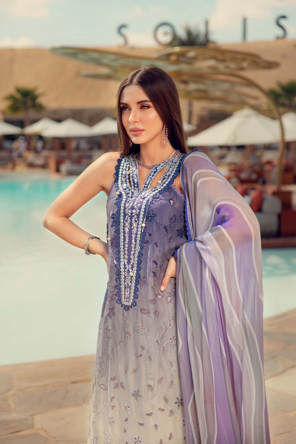 Noor by Saadia Asad | Eid Laserkari Lawn 24 | D3 - Hoorain Designer Wear - Pakistani Ladies Branded Stitched Clothes in United Kingdom, United states, CA and Australia