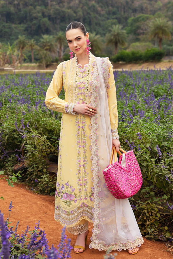 Sable Vogue | Luxury Lawn 24 | Maye - Hoorain Designer Wear - Pakistani Ladies Branded Stitched Clothes in United Kingdom, United states, CA and Australia