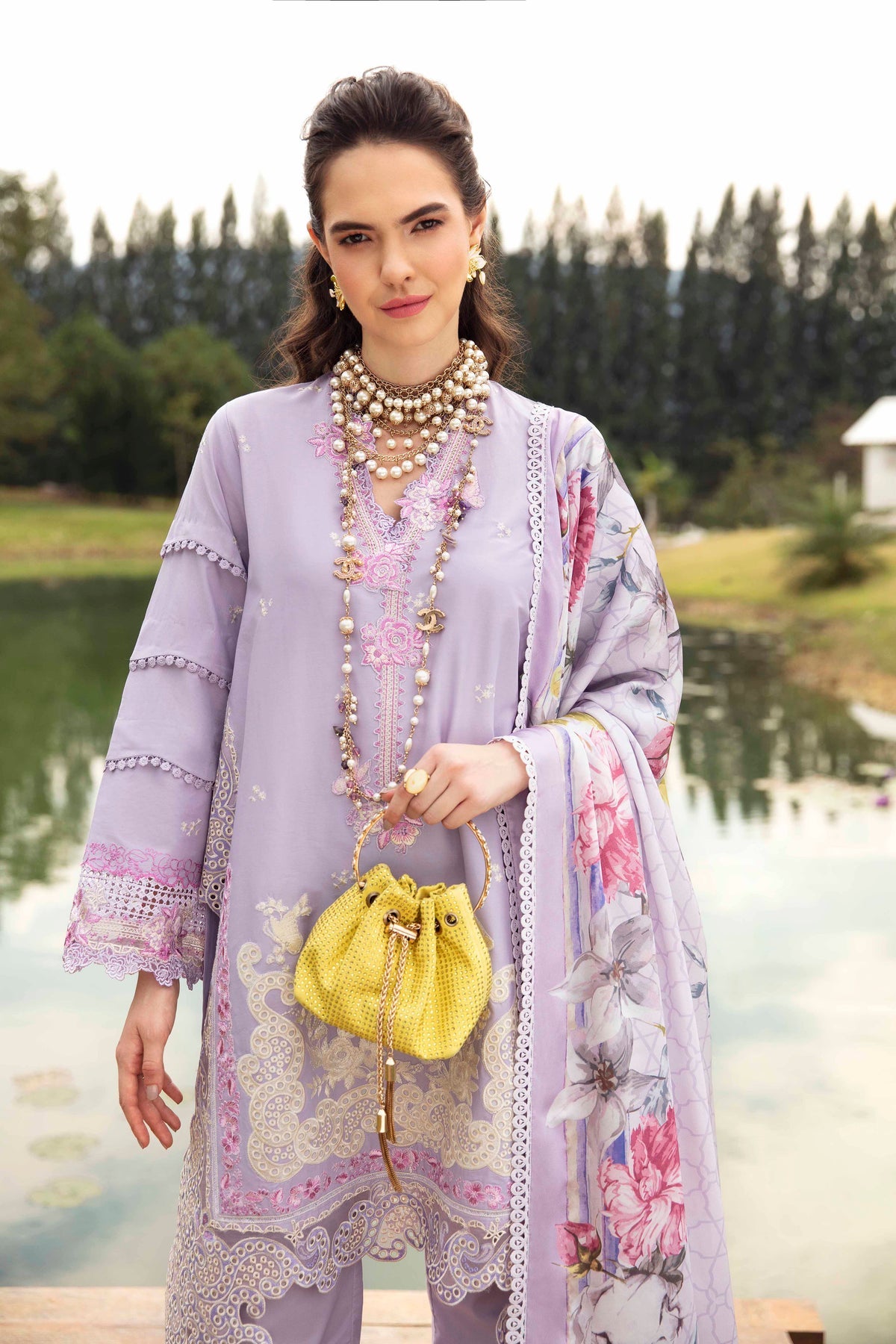 Sable Vogue | Luxury Lawn 24 | Aster - Pakistani Clothes for women, in United Kingdom and United States