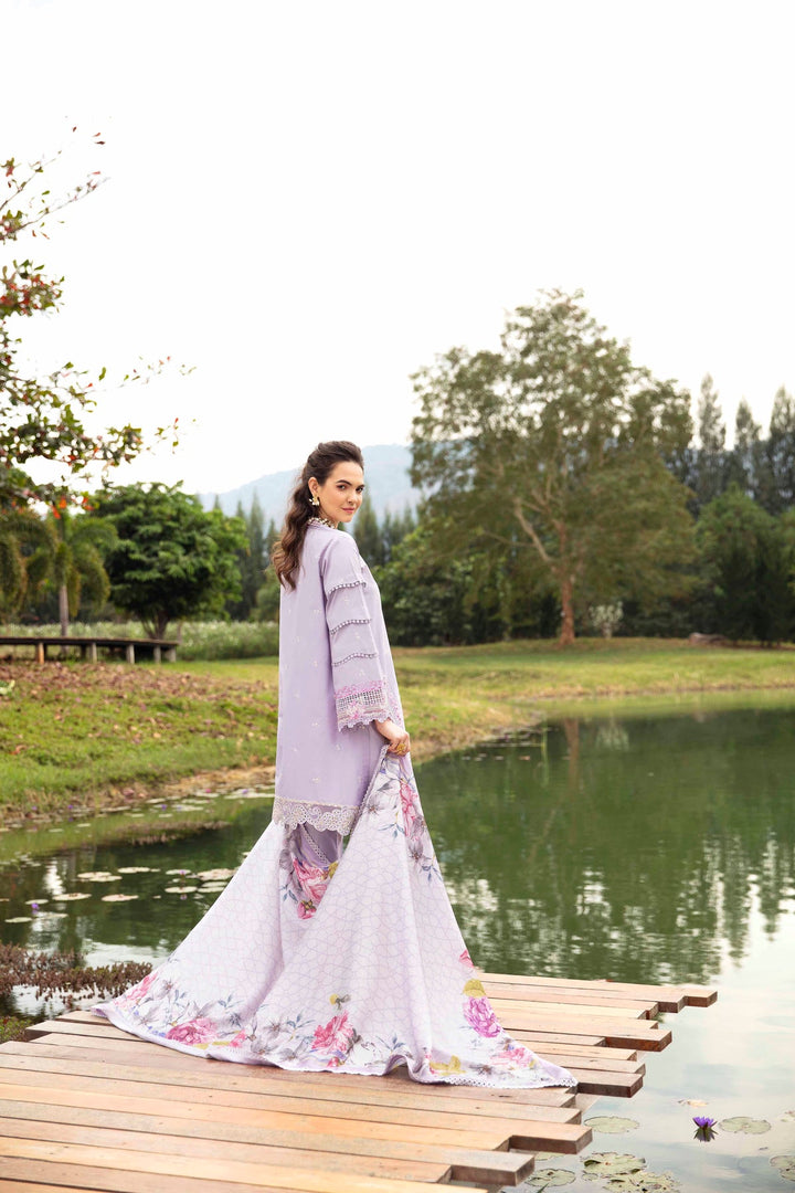 Sable Vogue | Luxury Lawn 24 | Aster - Hoorain Designer Wear - Pakistani Ladies Branded Stitched Clothes in United Kingdom, United states, CA and Australia