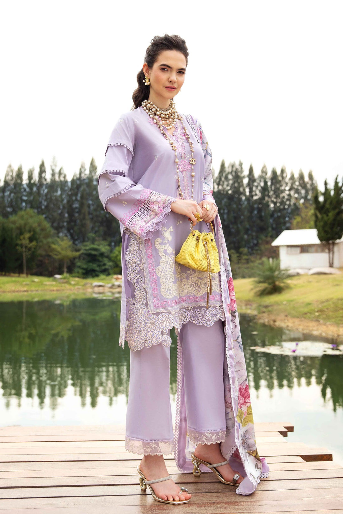 Sable Vogue | Luxury Lawn 24 | Aster - Pakistani Clothes for women, in United Kingdom and United States