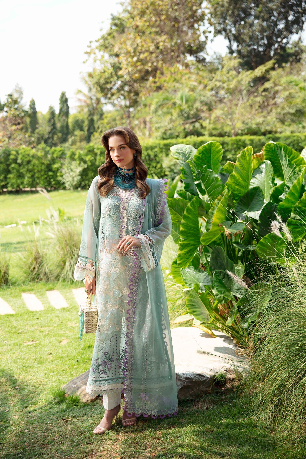 Sable Vogue | Luxury Lawn 24 | Afroz - Pakistani Clothes for women, in United Kingdom and United States