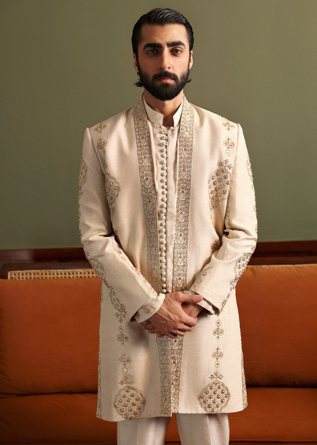 Pakistani Menswear | Sadaf Fawad Khan | Ashaar