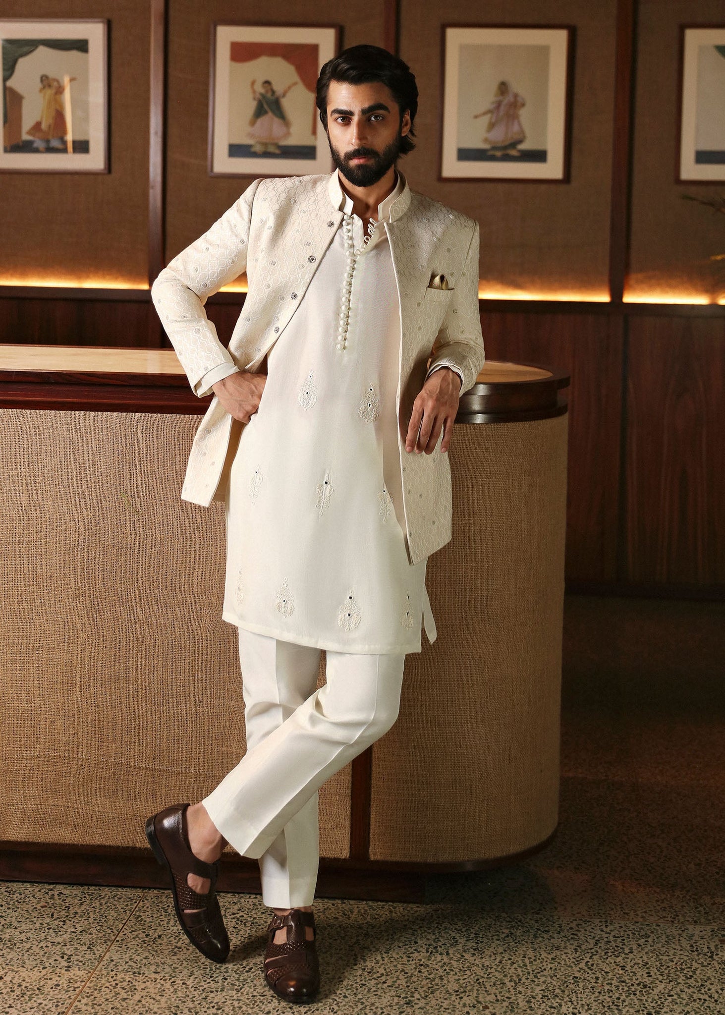 Pakistani Menswear | Sadaf Fawad Khan | Maaz