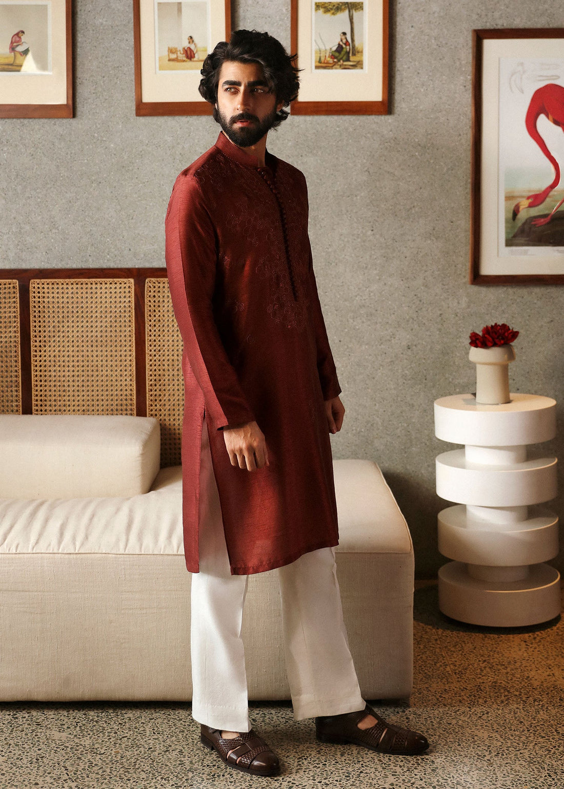 Pakistani Menswear | Sadaf Fawad Khan | Aariz