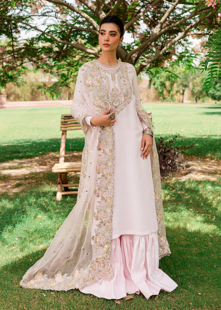 Sadaf Fawad Khan | Zinnia Festive Formals | Mehr - Hoorain Designer Wear - Pakistani Ladies Branded Stitched Clothes in United Kingdom, United states, CA and Australia