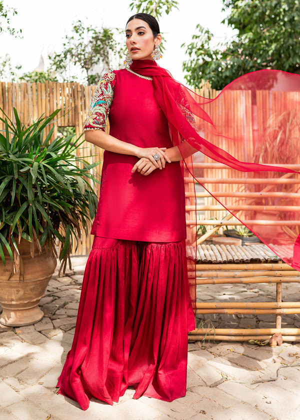 Sadaf Fawad Khan | Zinnia Festive Formals | Esme - Hoorain Designer Wear - Pakistani Designer Clothes for women, in United Kingdom, United states, CA and Australia