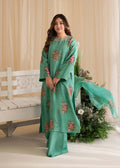 Sadaf Fawad Khan | Lyla Festive Pret | Dorothy Turquoise - Pakistani Clothes for women, in United Kingdom and United States