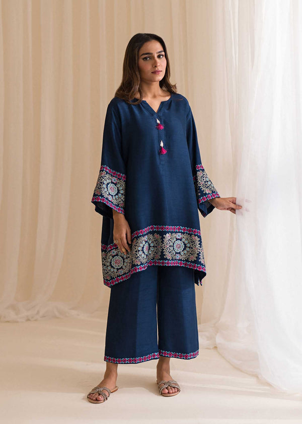 Sadaf Fawad Khan | Lyla Festive Pret | Moonlight - Hoorain Designer Wear - Pakistani Ladies Branded Stitched Clothes in United Kingdom, United states, CA and Australia