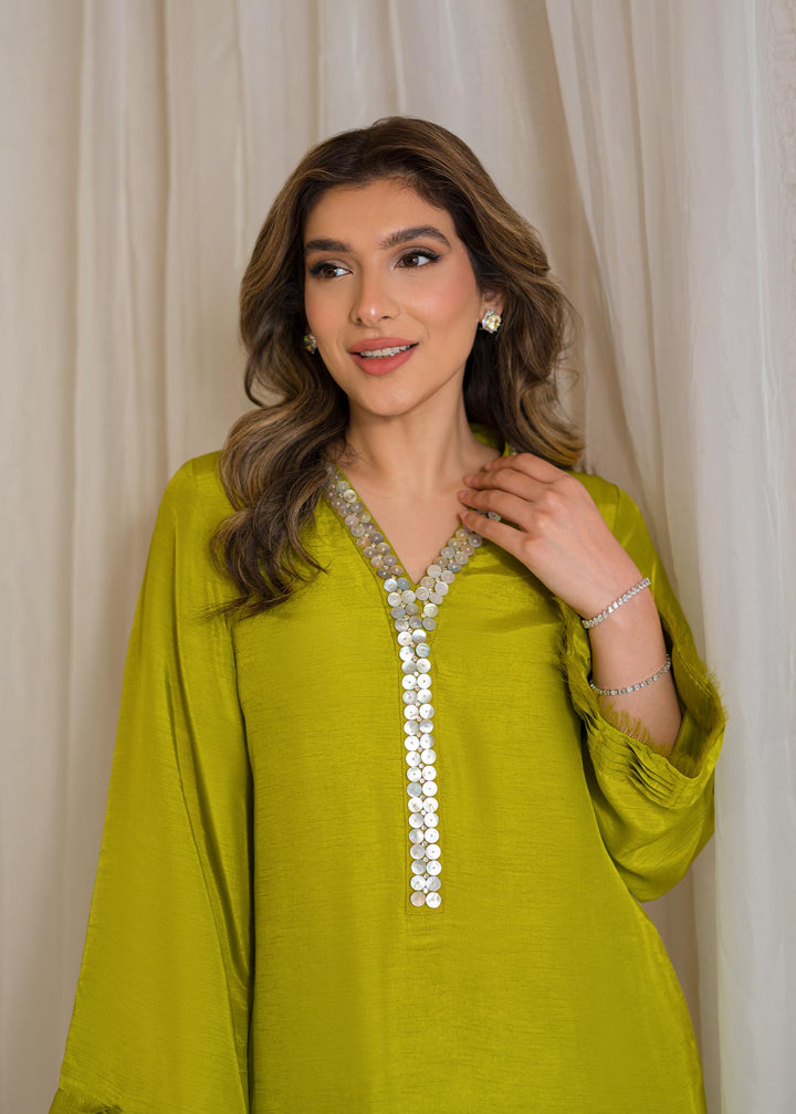 Sadaf Fawad Khan | Eid Pret 24 | Alani - Hoorain Designer Wear - Pakistani Ladies Branded Stitched Clothes in United Kingdom, United states, CA and Australia
