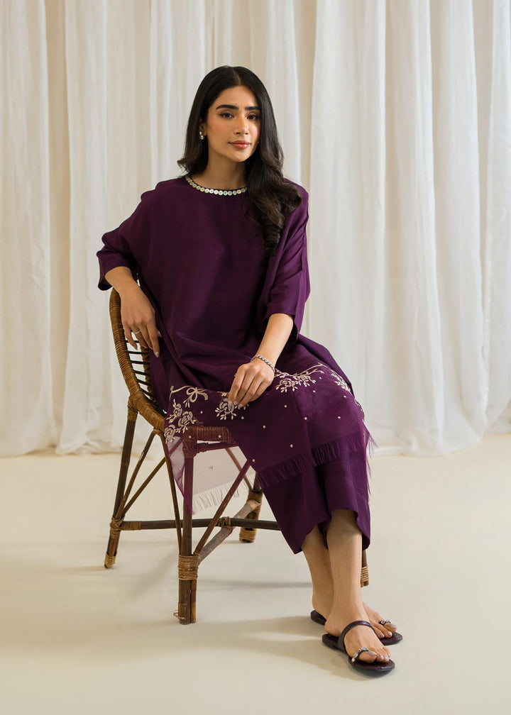 Sadaf Fawad Khan | Eid Pret 24 | Wisteria - Hoorain Designer Wear - Pakistani Ladies Branded Stitched Clothes in United Kingdom, United states, CA and Australia