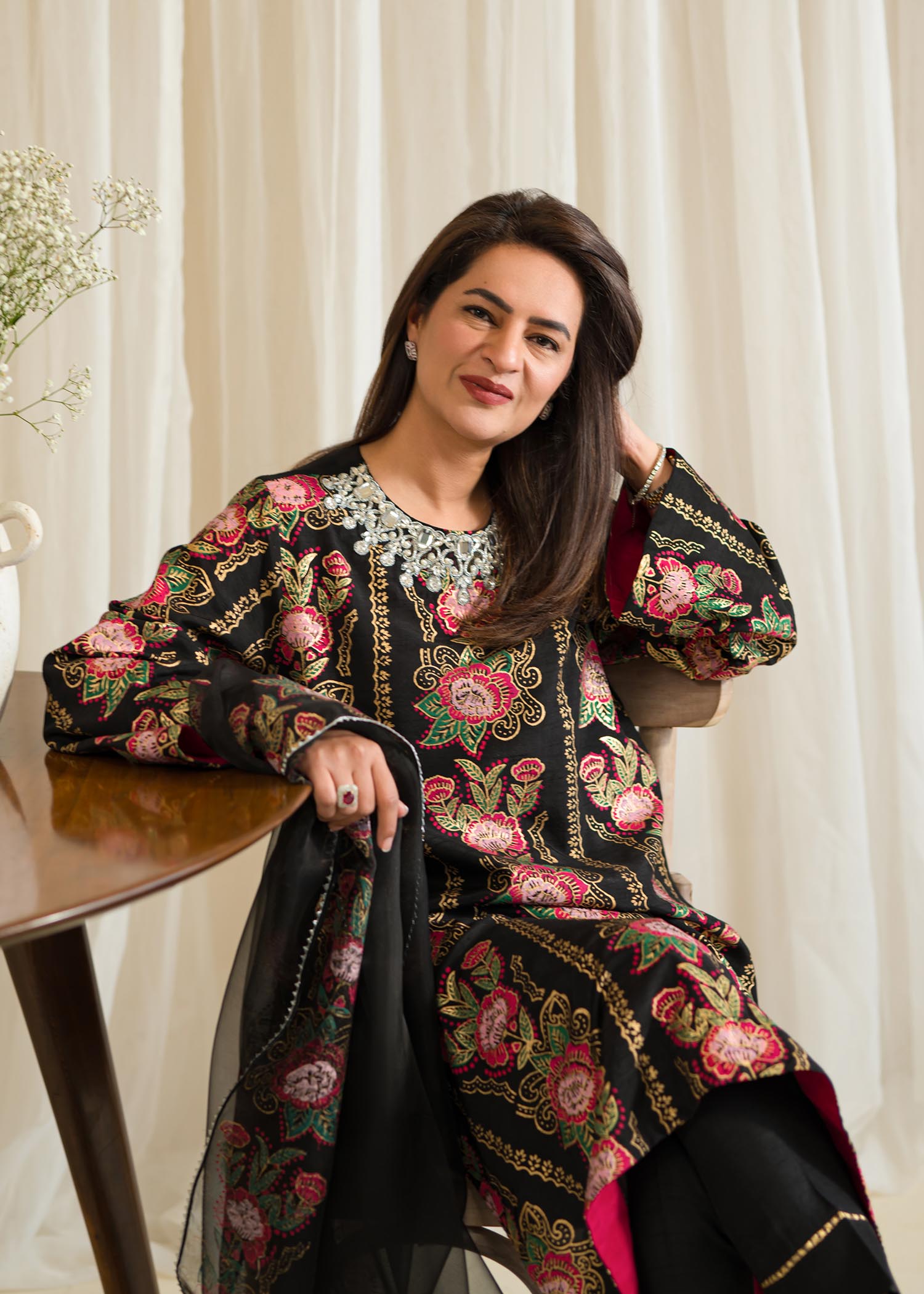 Sadaf Fawad Khan | Eid Pret 24 | Zaria - Pakistani Clothes for women, in United Kingdom and United States