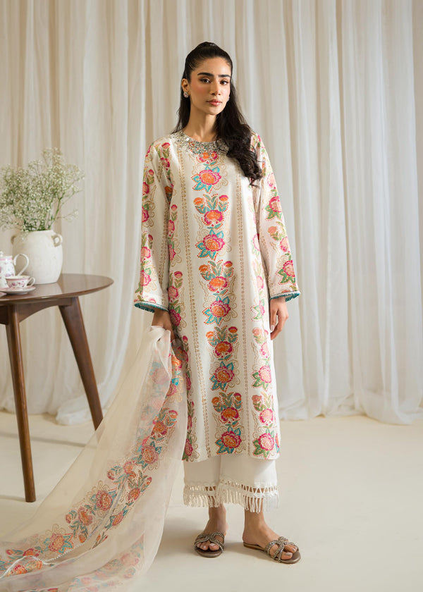 Sadaf Fawad Khan | Eid Pret 24 | Emel - Hoorain Designer Wear - Pakistani Ladies Branded Stitched Clothes in United Kingdom, United states, CA and Australia