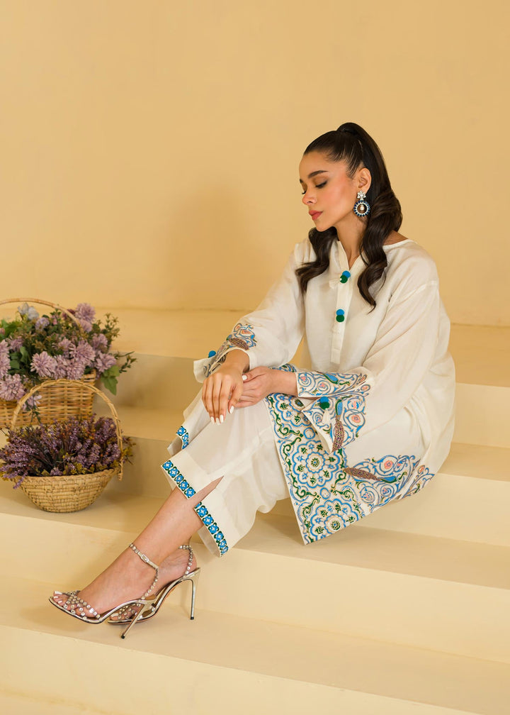 Sadaf Fawad Khan | Eid Pret 24 | Nia - Hoorain Designer Wear - Pakistani Ladies Branded Stitched Clothes in United Kingdom, United states, CA and Australia