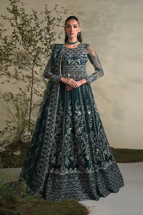 Saffron | Celeste Festive Edit 24 | Mehri - Hoorain Designer Wear - Pakistani Designer Clothes for women, in United Kingdom, United states, CA and Australia