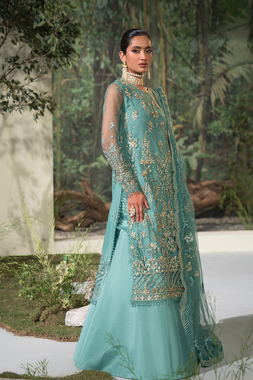 Saffron | Celeste Festive Edit 24 | Daria - Hoorain Designer Wear - Pakistani Ladies Branded Stitched Clothes in United Kingdom, United states, CA and Australia