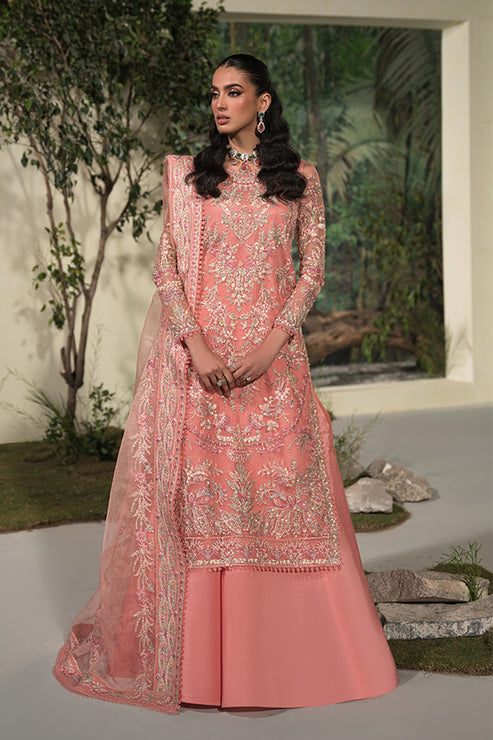 Saffron | Celeste Festive Edit 24 | Nousha - Hoorain Designer Wear - Pakistani Ladies Branded Stitched Clothes in United Kingdom, United states, CA and Australia