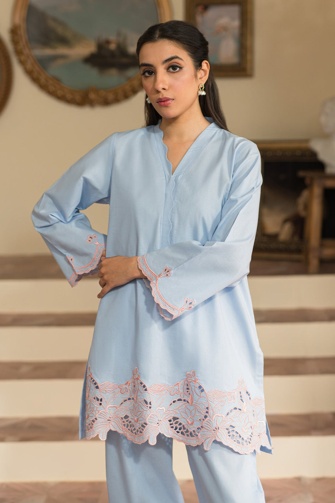 Sahar | Co Ord Sets |  Glacier Blue