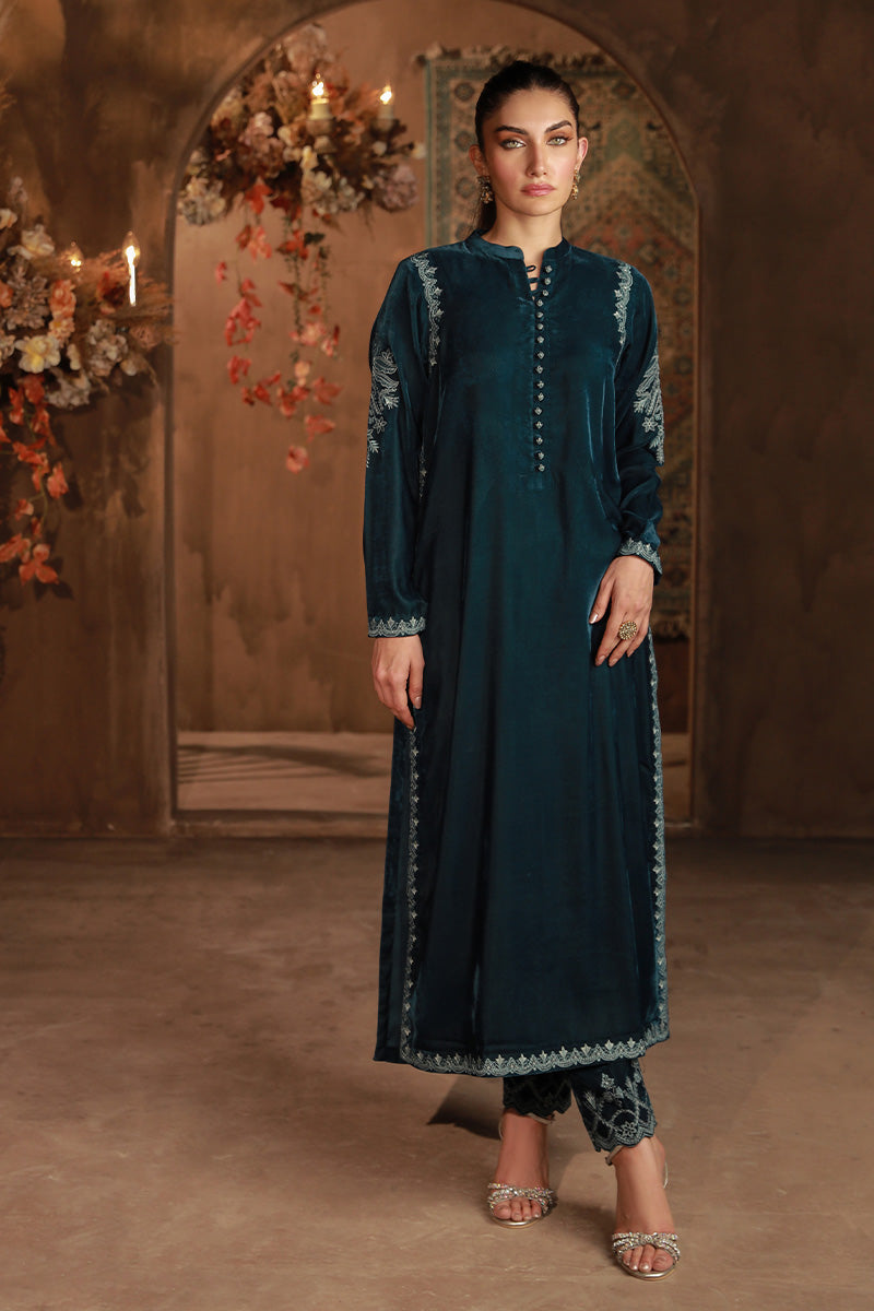 Sahar | Luxe Ready to Wear |  Teal Allure