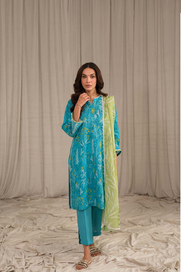 Sahar | Print Edit SS24 | P-09 - Hoorain Designer Wear - Pakistani Ladies Branded Stitched Clothes in United Kingdom, United states, CA and Australia