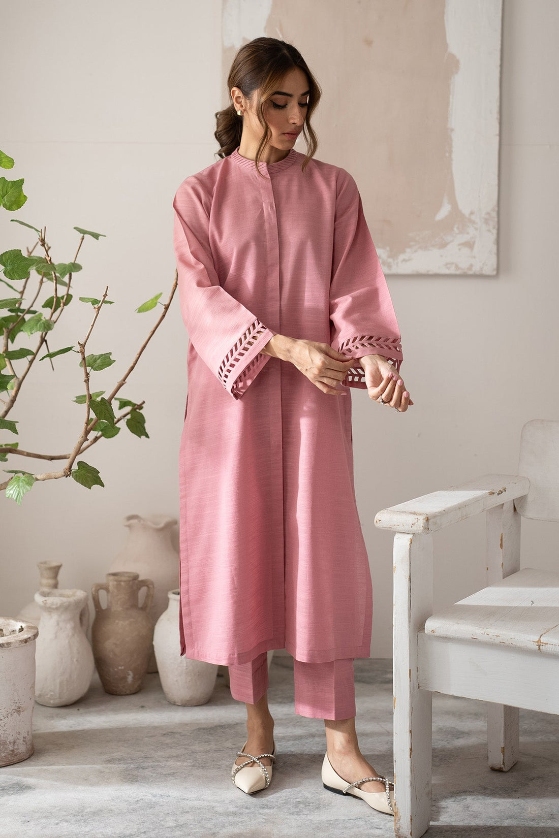 Sahar | Ready to Wear | Pink Petal