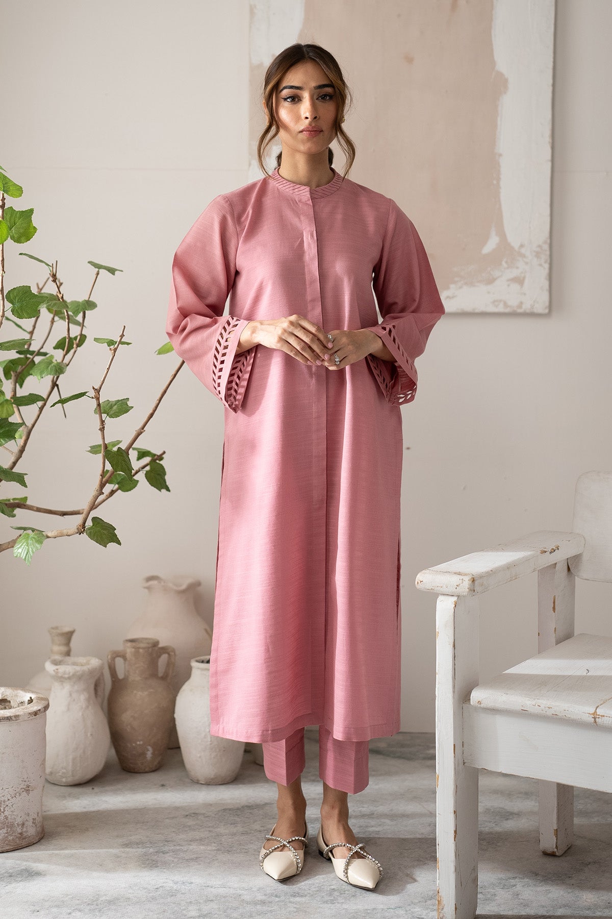 Sahar | Ready to Wear | Pink Petal