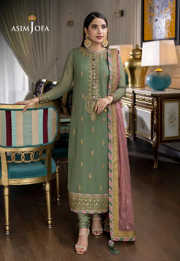 Asim Jofa | Jhilmil Luxury Formals ’23 | AJJM-19 - Pakistani Clothes for women, in United Kingdom and United States