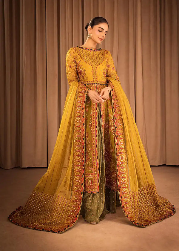 HSY | Rehana Collection 2023 | Ronak - Hoorain Designer Wear - Pakistani Ladies Branded Stitched Clothes in United Kingdom, United states, CA and Australia