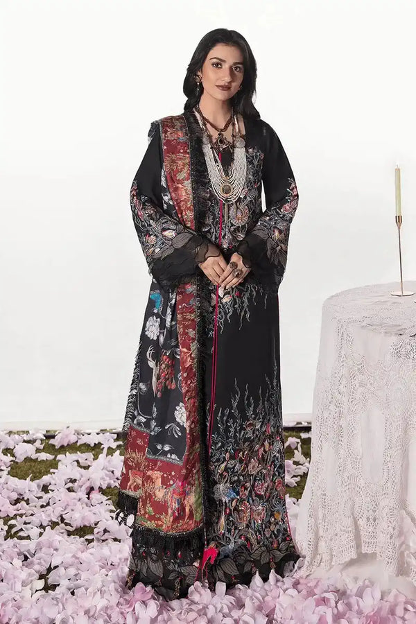 Nilofer Shahid | Luxury Lawn 2023 | Enchanted - Hoorain Designer Wear - Pakistani Ladies Branded Stitched Clothes in United Kingdom, United states, CA and Australia