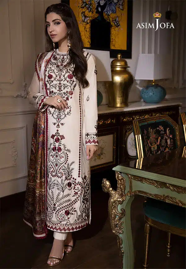 Asim Jofa | Aira Edit 2’23 | AJAI-25 - Hoorain Designer Wear - Pakistani Ladies Branded Stitched Clothes in United Kingdom, United states, CA and Australia