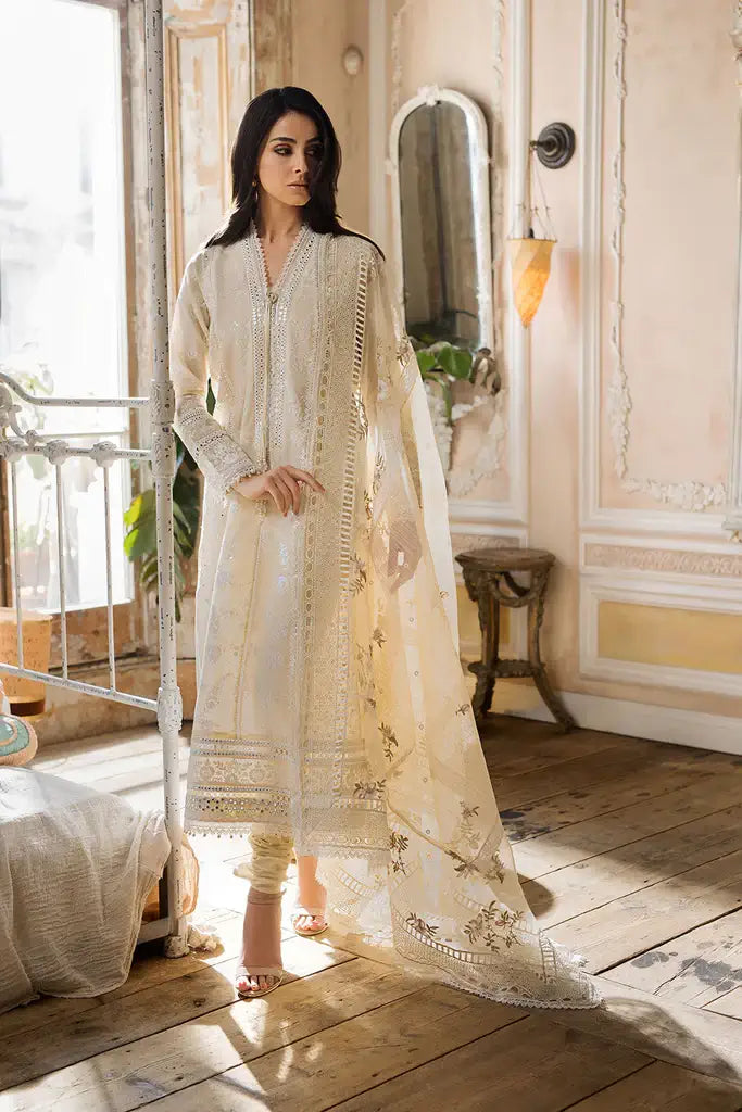 Sobia Nazir | Luxury Lawn 2023 | 11A - Hoorain Designer Wear - Pakistani Designer Clothes for women, in United Kingdom, United states, CA and Australia