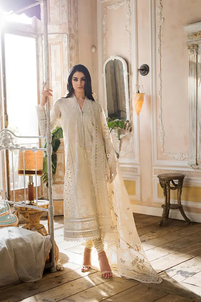 Sobia Nazir | Luxury Lawn 2023 | 11A - Hoorain Designer Wear - Pakistani Designer Clothes for women, in United Kingdom, United states, CA and Australia