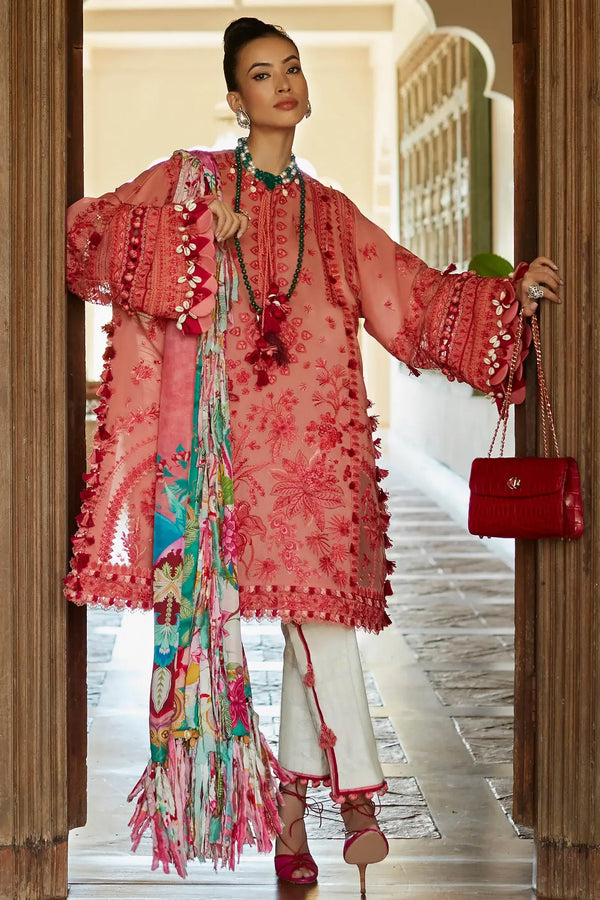 Elan | Luxury Lawn 2023 | ARNA (EL23-05 B) - Hoorain Designer Wear - Pakistani Ladies Branded Stitched Clothes in United Kingdom, United states, CA and Australia
