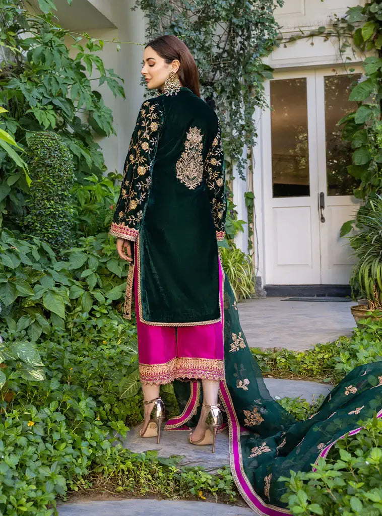 Zainab Chottani | Stitched Velvet 2022 | Pareeshay - Pakistani Clothes for women, in United Kingdom and United States