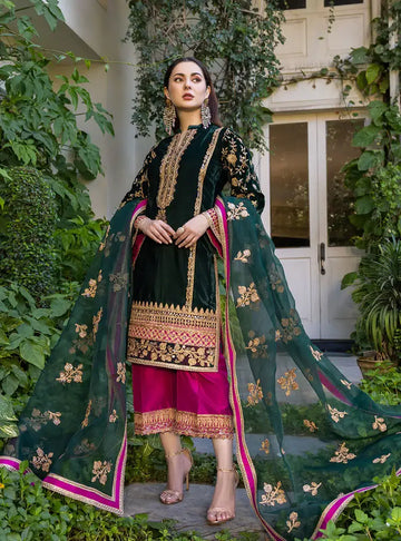 Zainab Chottani | Stitched Velvet 2022 | Pareeshay - Pakistani Clothes for women, in United Kingdom and United States